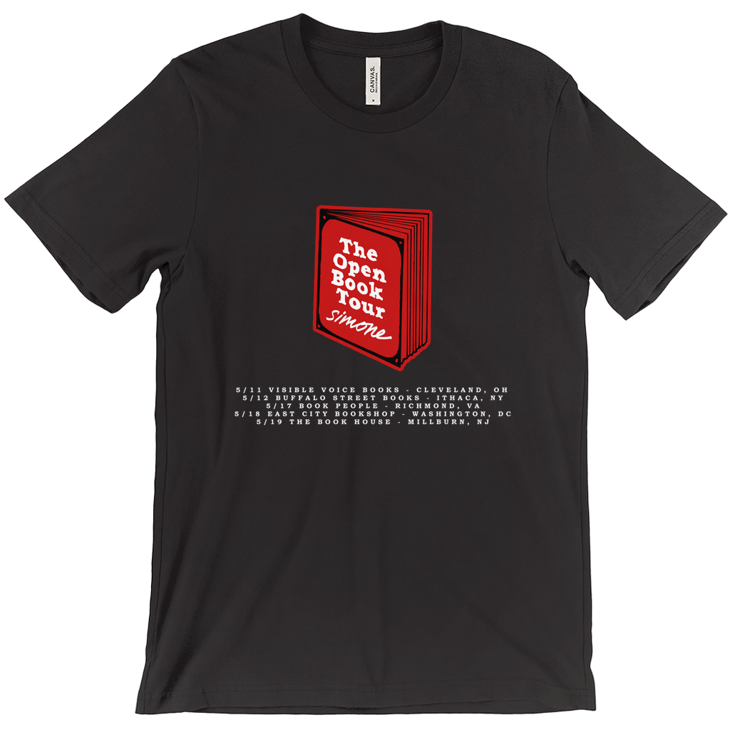 Open Book Tour Tee Exclusive Tee (Black)