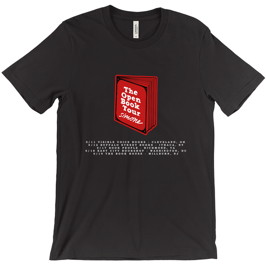 Open Book Tour Tee Exclusive Tee (Black)